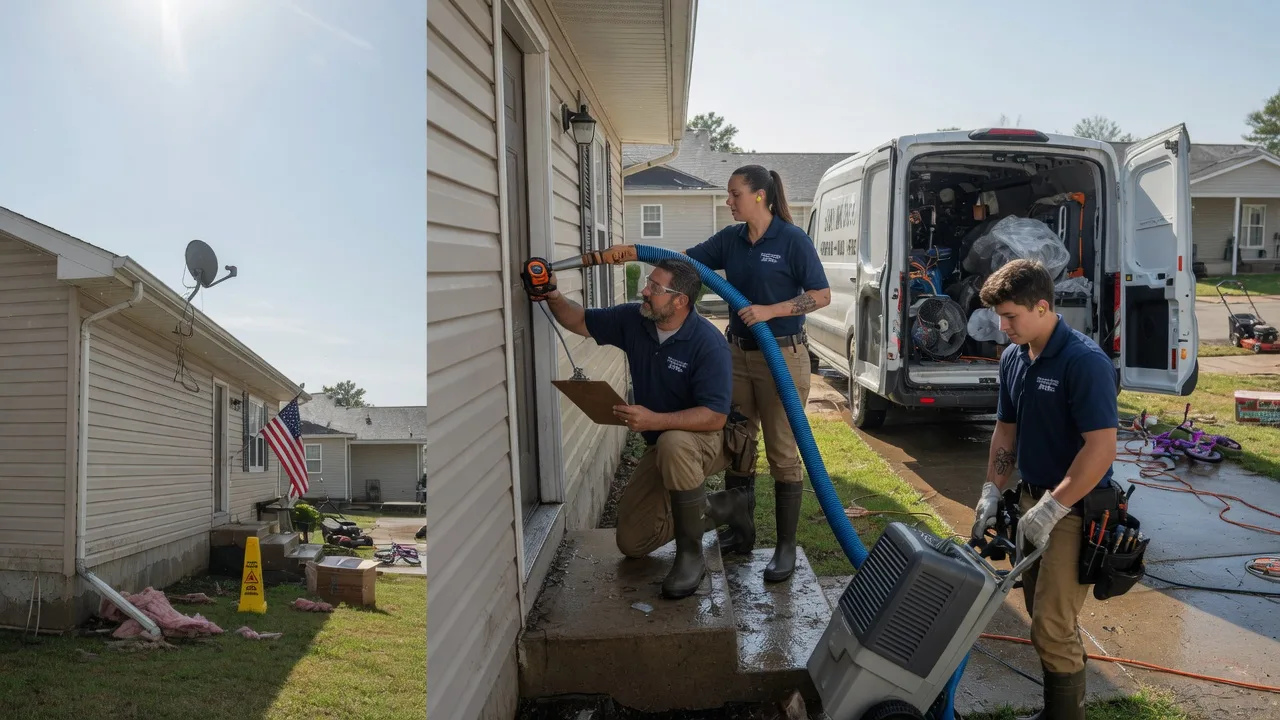 Ceiling Water Damage Restoration in Bismarck, ND near me